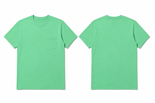 Classic clover plain t-shirt back view