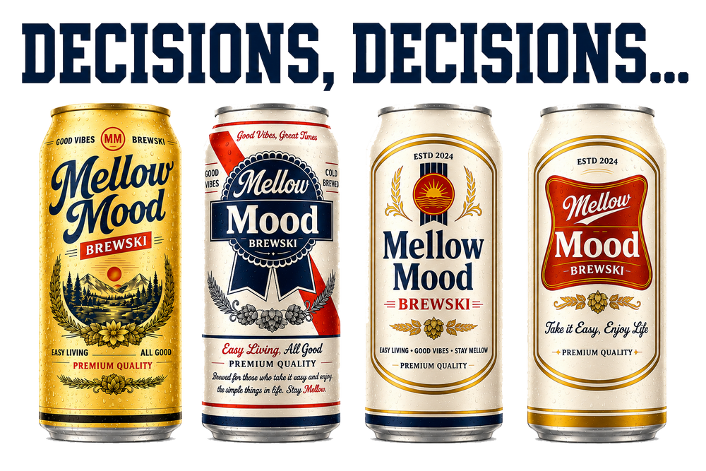 Mellow Mood Brewski Decisions, Decisions