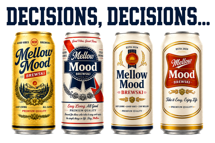 Mellow Mood Brewski Decisions, Decisions