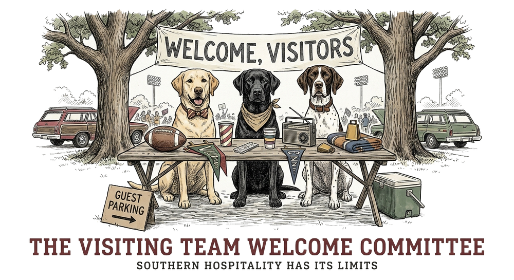 The Visiting Team Welcome Committee&nbsp;